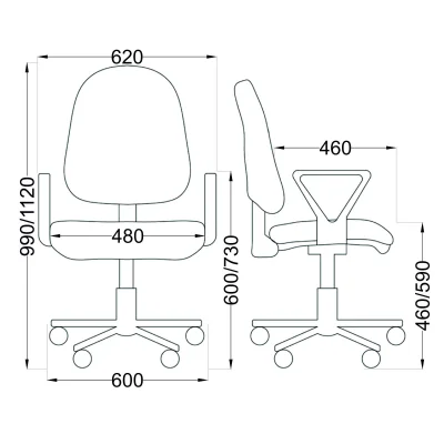 Кресло Престиж Самба Z11, черный_2