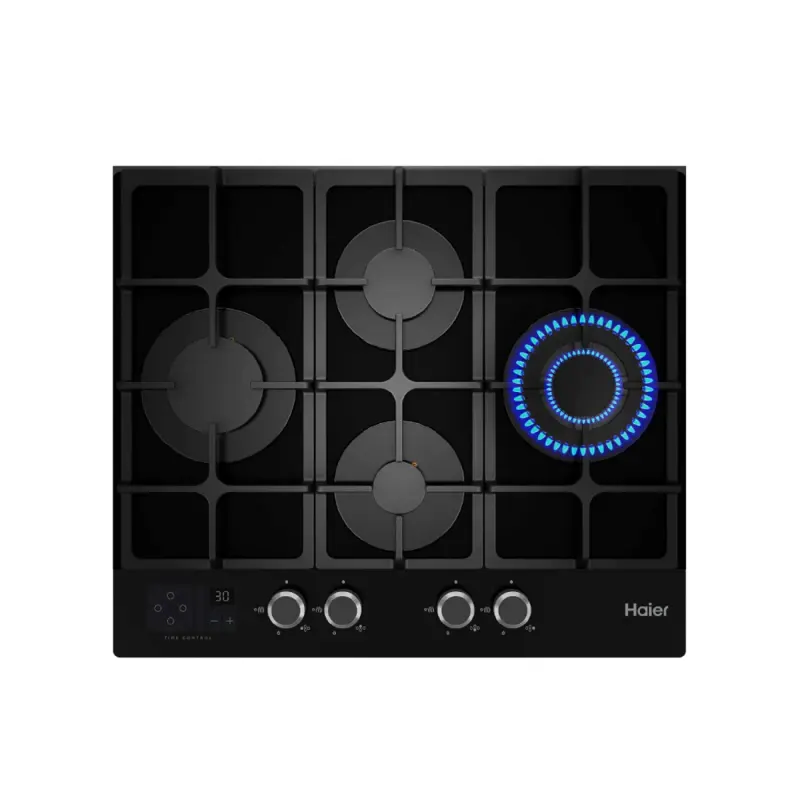 Газовая варочная панель Haier HHX-G64CWSB фотография