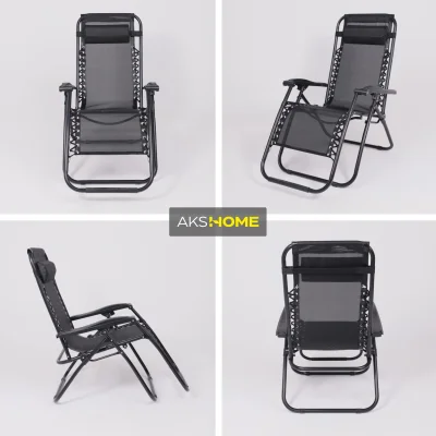 Кресло садовое SARDINIA, черный_2