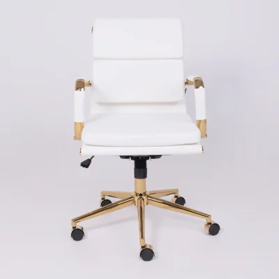 Кресло рабочее INDIGO, LB белый/золотой_4