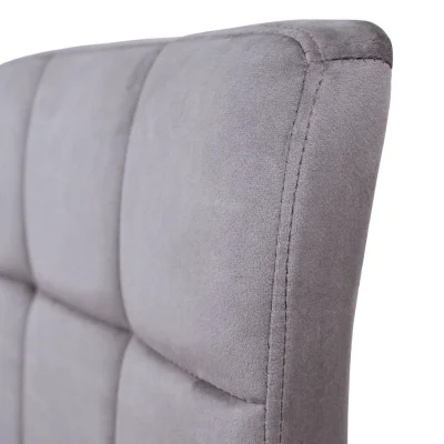 Стул барный LOGOS, (темно-серый велюр HCJ-40/хром)_8