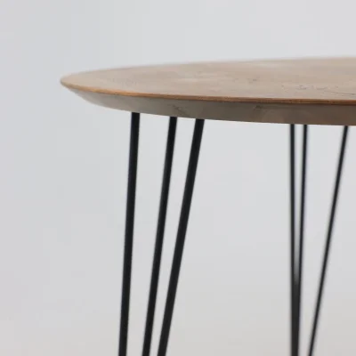 Стол ДЕМАВЕНД, d100*74, дуб натуральный/черный (ПР-4 DSW (Т27) (02) Кс-12)_14