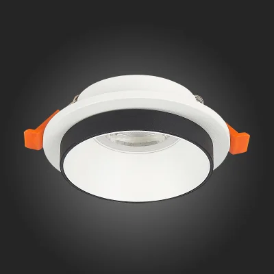 Св-к встр. Белый GU10 1*50W  D92xH38 220V Без ламп Встраиваемые светильники_5