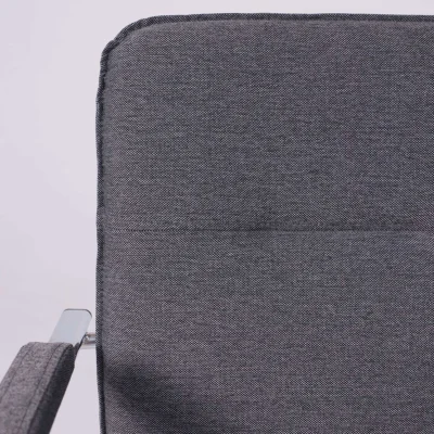 Кресло SAMBA AKS-1, Leto 68 темно-серая ткань, мягкие подлокотники_11
