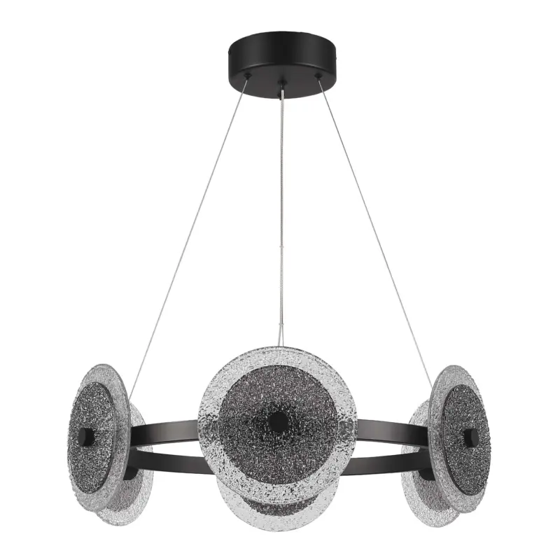 Светильник подвесной ST-Luce черный/дымчатый LED 1*34W 4000K ALUMNO_preview_2