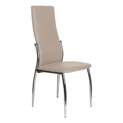 Стул DENVER, экокожа, капучино PU 679/хром фотография