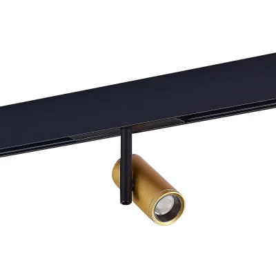 Магнитный трековый светильник Золотистый LED 1*8W 4000K 650Lm Ra>90 36° IP20 D42xH135 4 SKYLINE 48_4