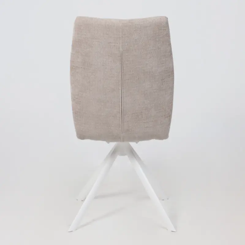 Стул SMART-R 360, g05 GREY BEIGE шенилл LUX - d07 PEARL GREY LUX\белый_preview_8
