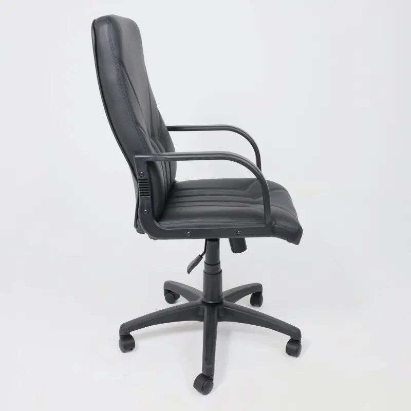 Кресло поворотное MANAGER KD ECO-30, экокожа, черный, ECONOM_preview_3