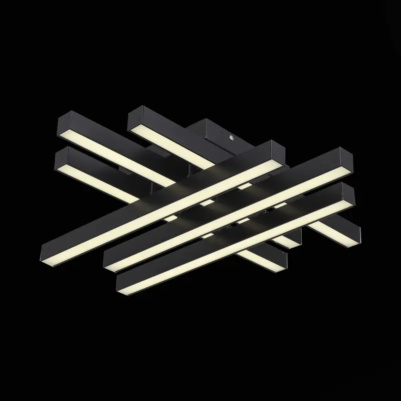 Люстра потолочная ST-Luce Черный/Белый,Черный LED 1*36W 3000K/4000K/6000K SAMENTO_preview_7