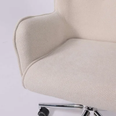 Кресло поворотное BELLA, XL, букле/белый_10