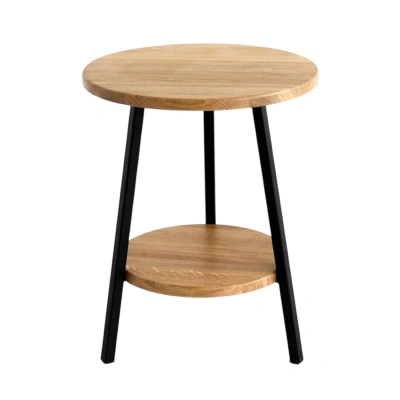 Стол журнальный CFT-42 ND, дуб натуральный/черный фотография