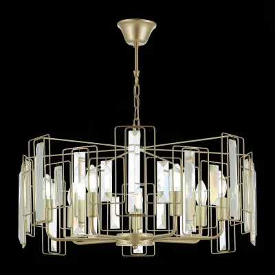 Светильник подвесной Шампань/Прозрачный E14 7*40W GIANO фотография