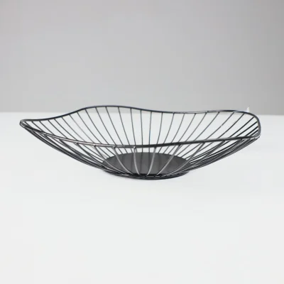 Ваза для фруктов FRUITY 1, черный, 27,5*11*6,5 см фотография