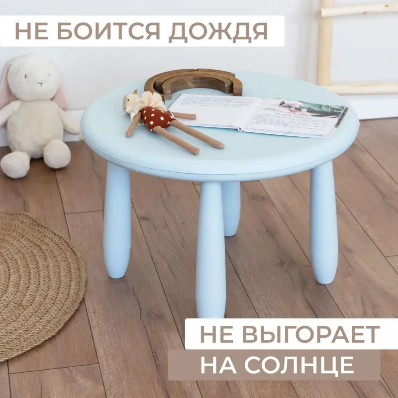 Стол детский TINI, голубой_preview_3