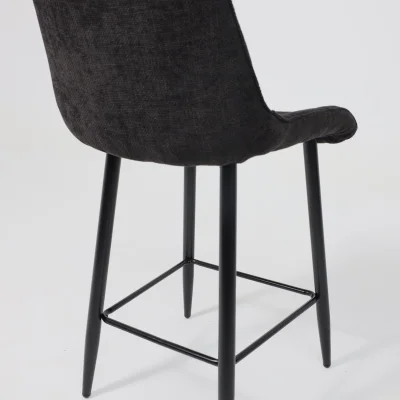 Стул BARON, барный, черный микровелюр CD2302-29/черный_14