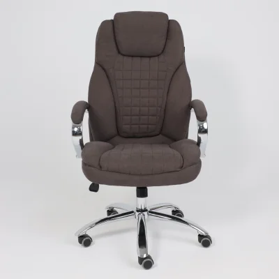 Кресло поворотное PARADIS, ткань/темно-коричневый_3