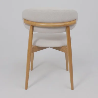 Стул ДЭВИД, бежевый фактурный велюр Danco 100/дуб_14