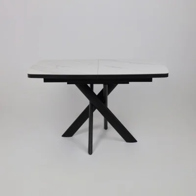 Стол LEONEL-130, раздвижной 130(165)х85, CALAKATTA ST CER/Черный_18