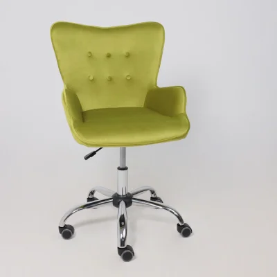 Кресло поворотное BELLA, велюр/оливковый_27