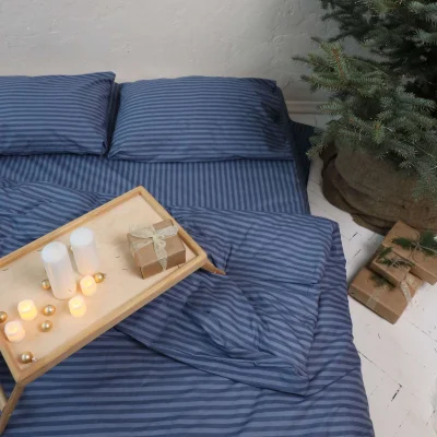 Простыня 150*215см Синий (перкаль 6793-17)_7