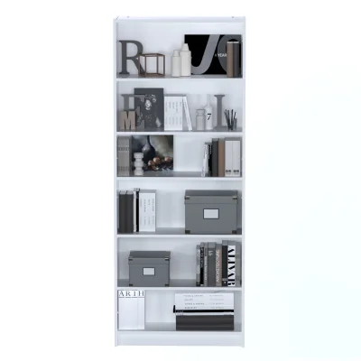 Стеллаж ВАРМА СТЭНД 80  76х196х26см, белый_12