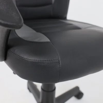 Кресло поворотное WEB, ECO, черный+серый_11