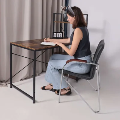 Кресло SAMBA AKS-1 Pegasso темно-серый, подлокотники дерево темное_7