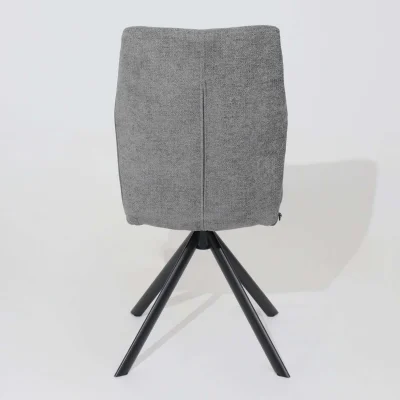 Стул SMART-R 360, g22 GRAPHITE шенилл LUX - d10 HEMATITE LUX\черный_8