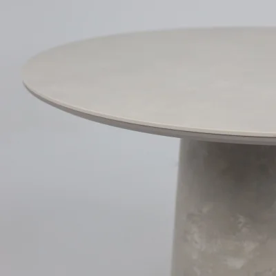 Стол AV 2317, МДФ+керамика, нераздвижной 900 серый, матовый CARMEN LIGHT GREY/черный+HPL Бетао_11