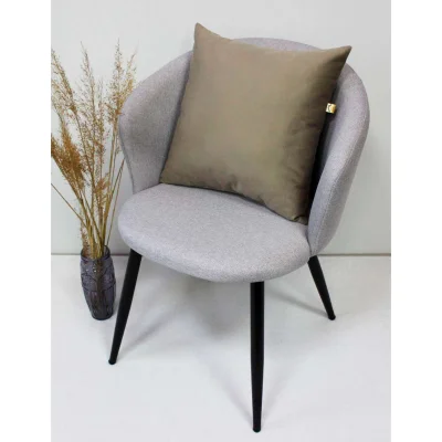 Подушка декоративная МАТЕХ ARIA LINE 43*43*10. Цвет серо-бежевый, арт. 59-325_2