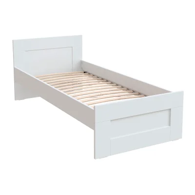 Кровать одинарная НАВИ 90х200, белая (2.15.04.040.1 RU) фотография