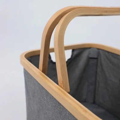 Корзина для белья IRIS - 2, бамбук_8