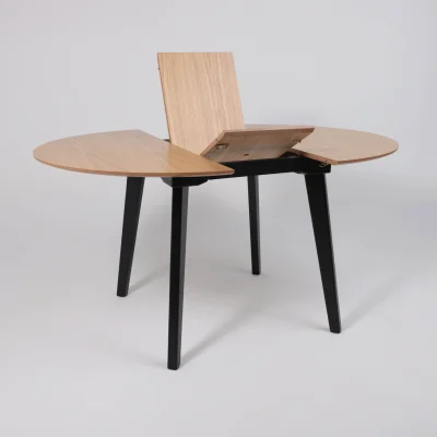 Стол КРИТ 1100(1450)*1100, Светлый бук без тонировки/Венге_16