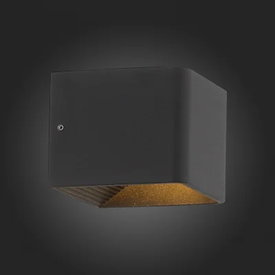 Светильник настенный ST-Luce Черный/Черный LED 1*6W 3000K Настенные светильники_5