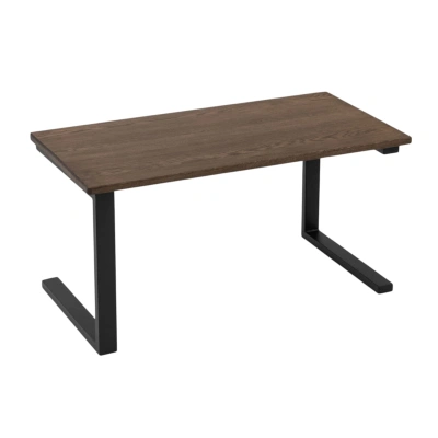 Стол журнальный BOX-TABLE DD, дуб мореный/черный фотография