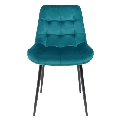 Стул AV 405, темно-бирюзовый бархат Н-56/черный_2