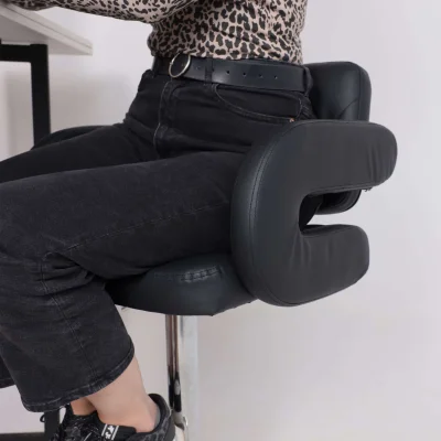 Кресло барное ELTON, экокожа, черный/хром_10