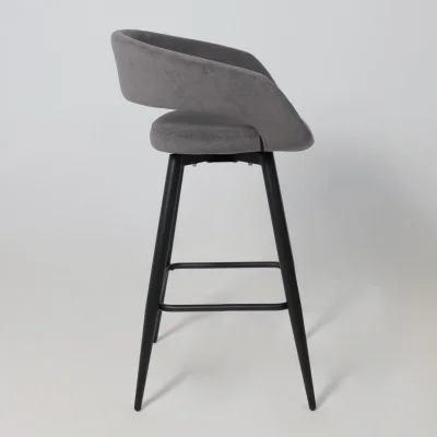 Стул барный BARNY-R 700, b28 ANTRACITE LUX\черный_5