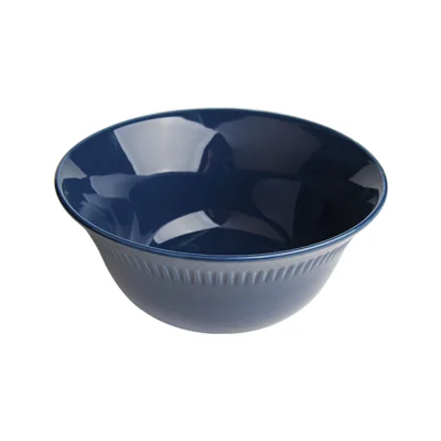 Миска-Боул MULIN, керамика, синий, d19,5*9см фотография