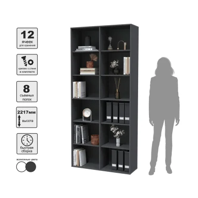 Шкаф SKILL-20, антрацит_4