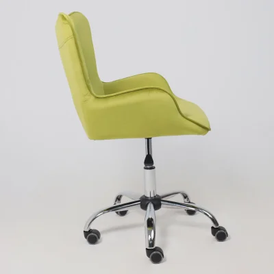 Кресло поворотное BELLA, велюр/оливковый_19