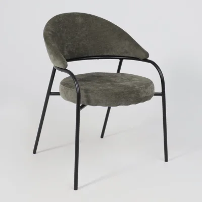 Кресло AV 350, изумрудный шенилл Римини 09/черный_6