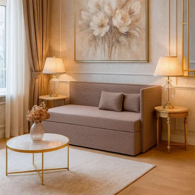 Тахта САТУ Zoom NEW Mink 3, бежевый_2