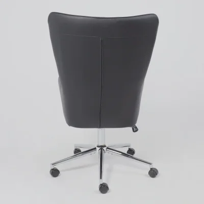 Кресло поворотное BELLA XL chrome, Pegasso черный_13