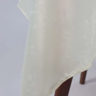 Скатерть, 180*145см, лютики 2660, сливочный 11-0510_4