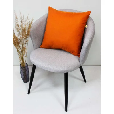 Подушка декоративная МАТЕХ ARIA LINE 43*43*10. Цвет темно-оранжевый, арт. 59-394_2