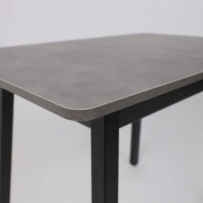 Стол TIRK RADIAL-94, раздвижной 94(126)х64, Дымчатая керамика/Чёрный_8