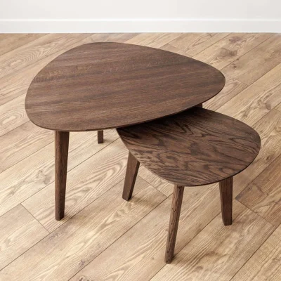 Стол журнальный DROOP-50, дуб мореный/мореный_6