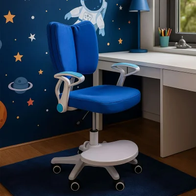 Кресло поворотное PEGAS, ткань, (синий)_25